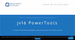 Desktop Screenshot of macecraft.com