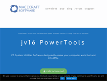 Tablet Screenshot of macecraft.com